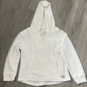Roxy Kids White Hoodie